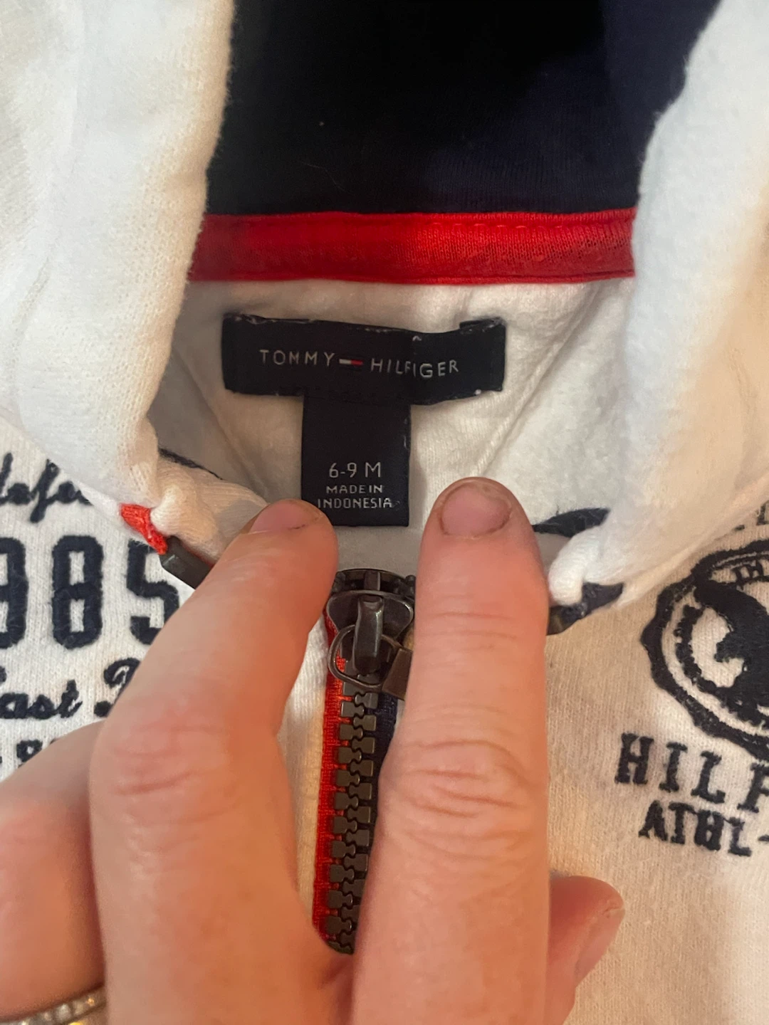 Two Tommy Hilfiger Baby Hoodies - photo 3
