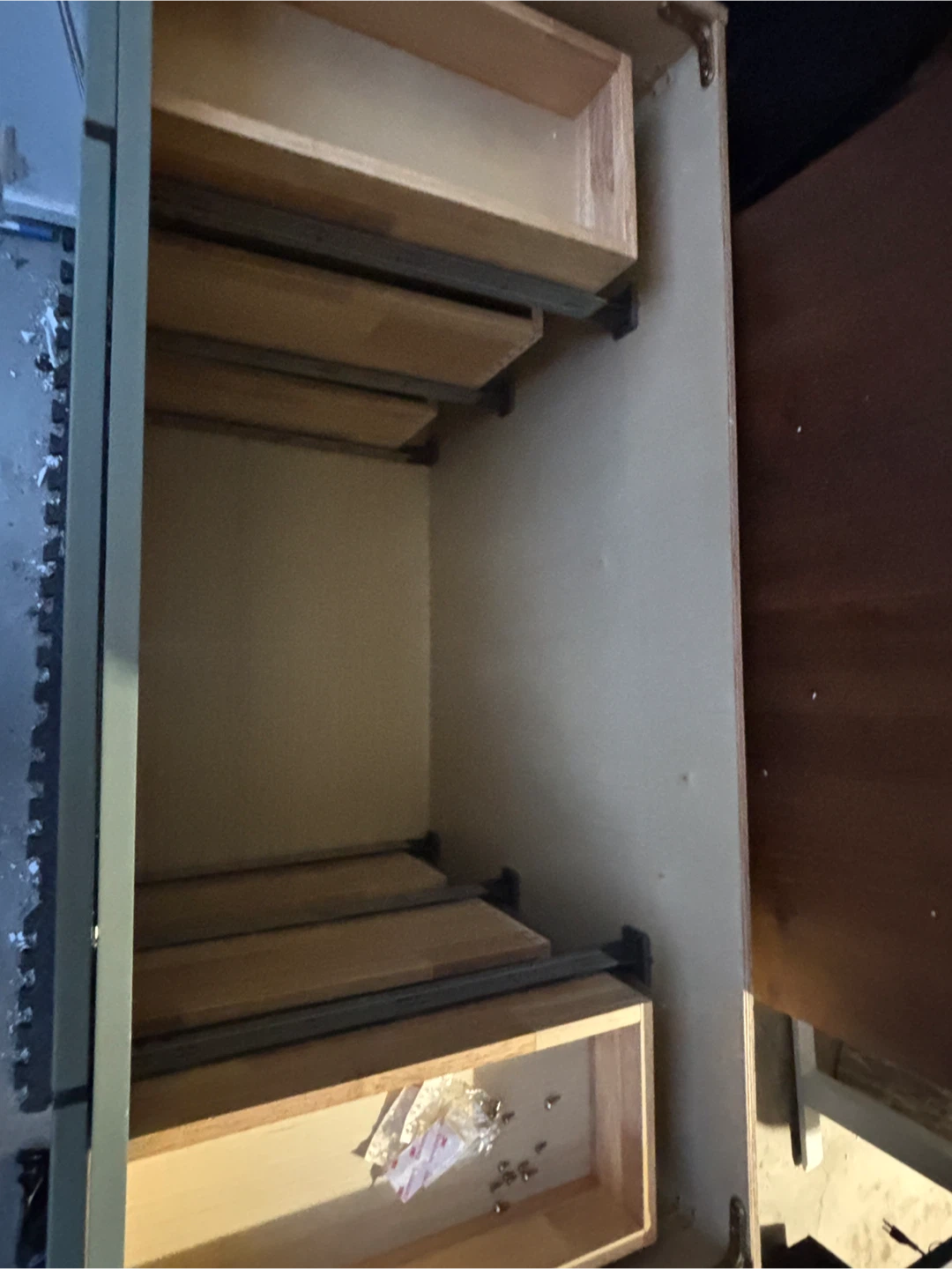 Green Bathroom Vanity Cabinet- DOES NOT INCLUDE SINK/HANDLES - photo 5