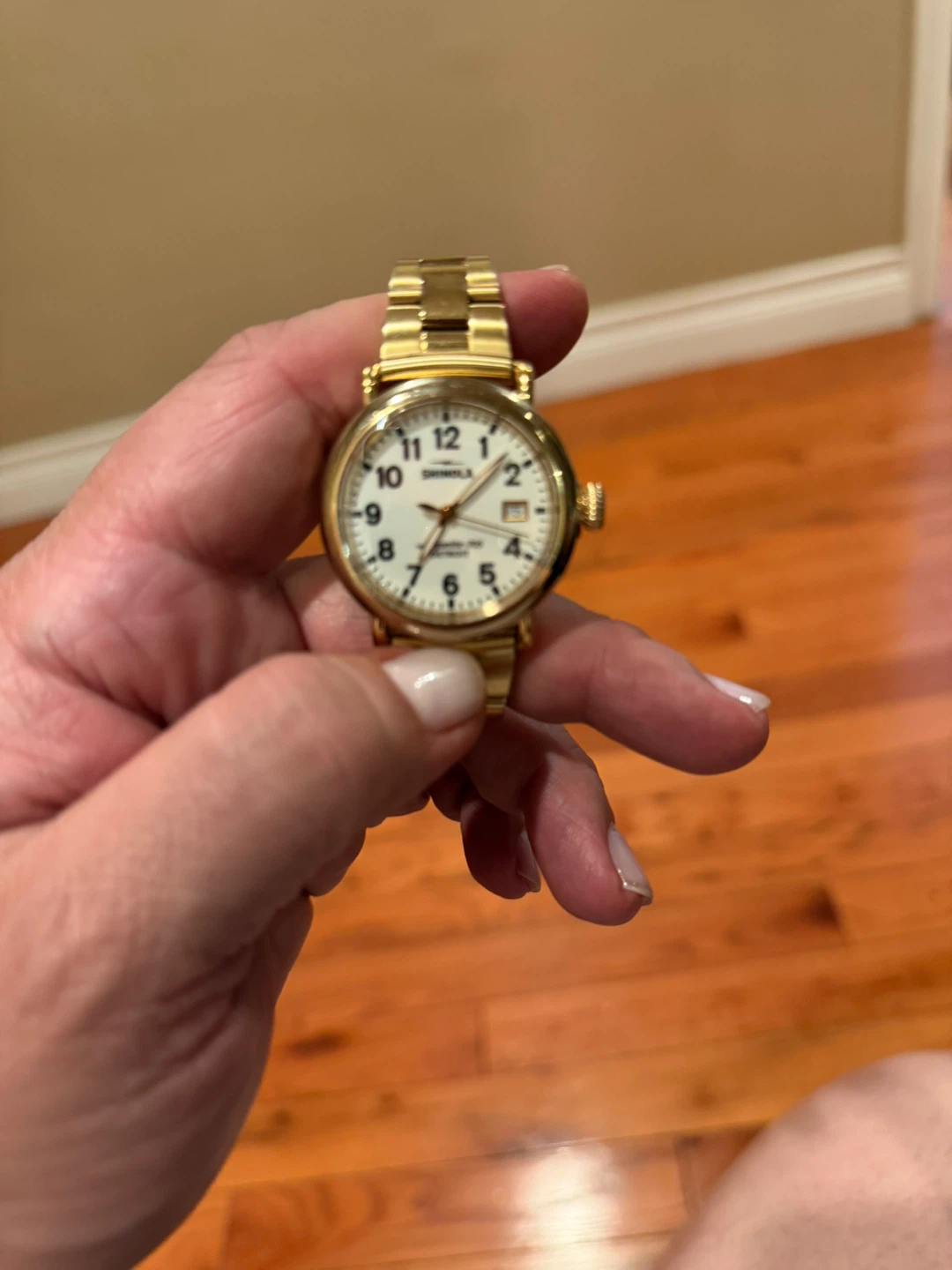 Shinola Detroit Gold Tone Watch - photo 2
