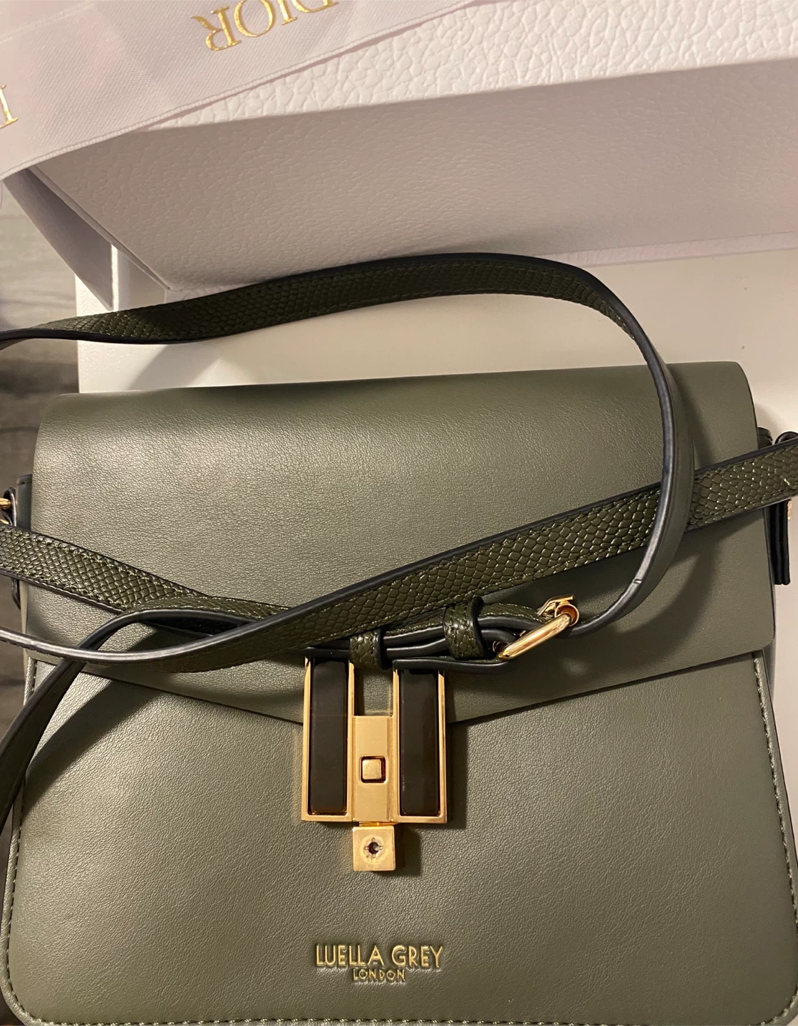 Luella Grey London Olive Green Crossbody Bag - photo 2