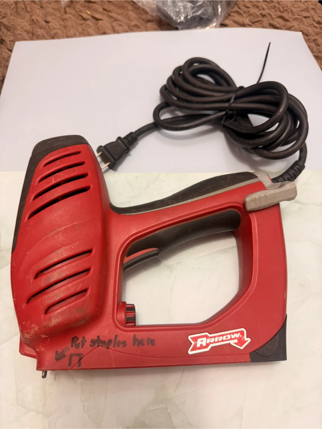 Arrow ET50R.E.D. Electric Staple Gun - photo 2