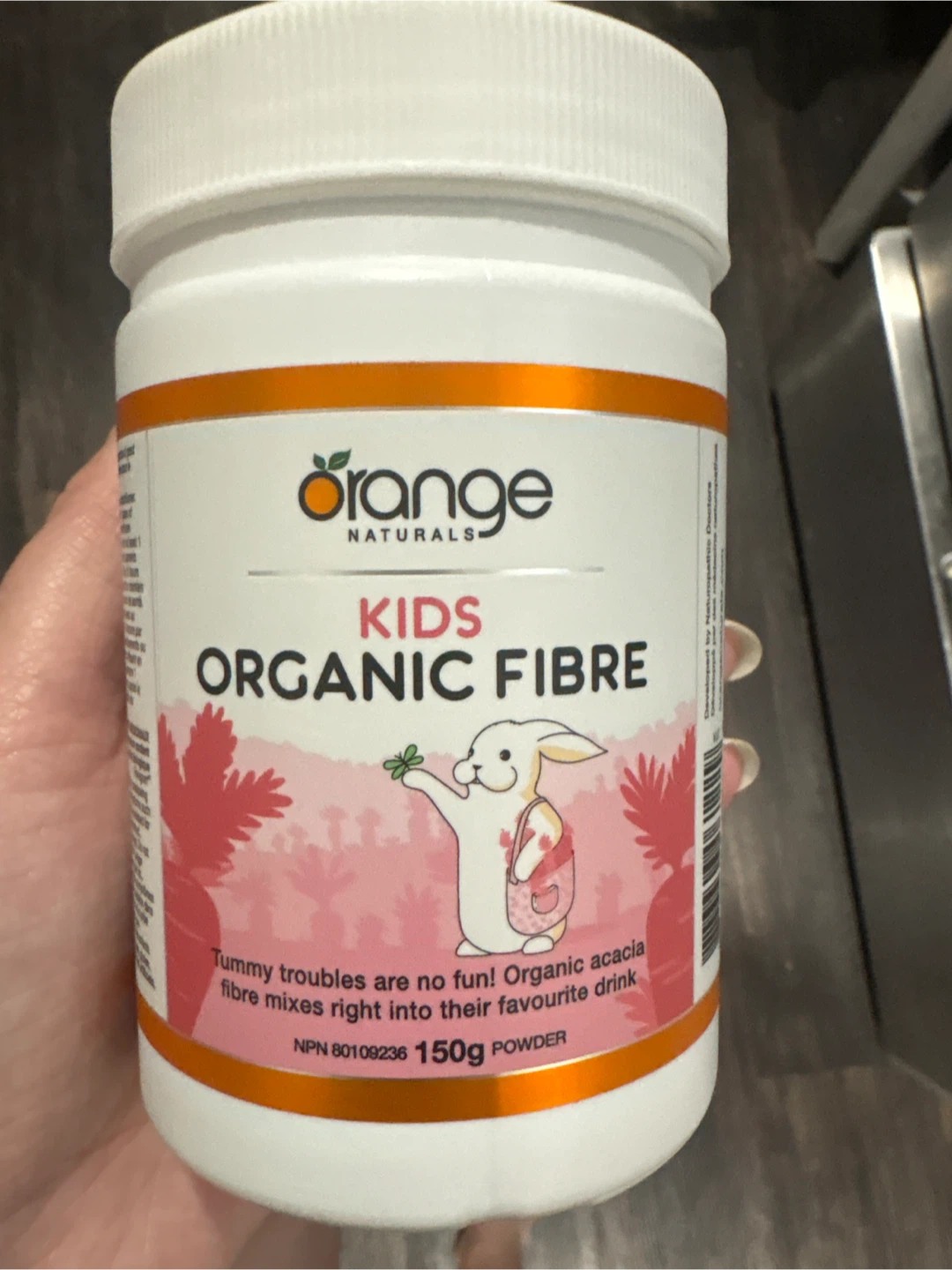 Orange Naturals Kids Organic Fibre 150g Powder