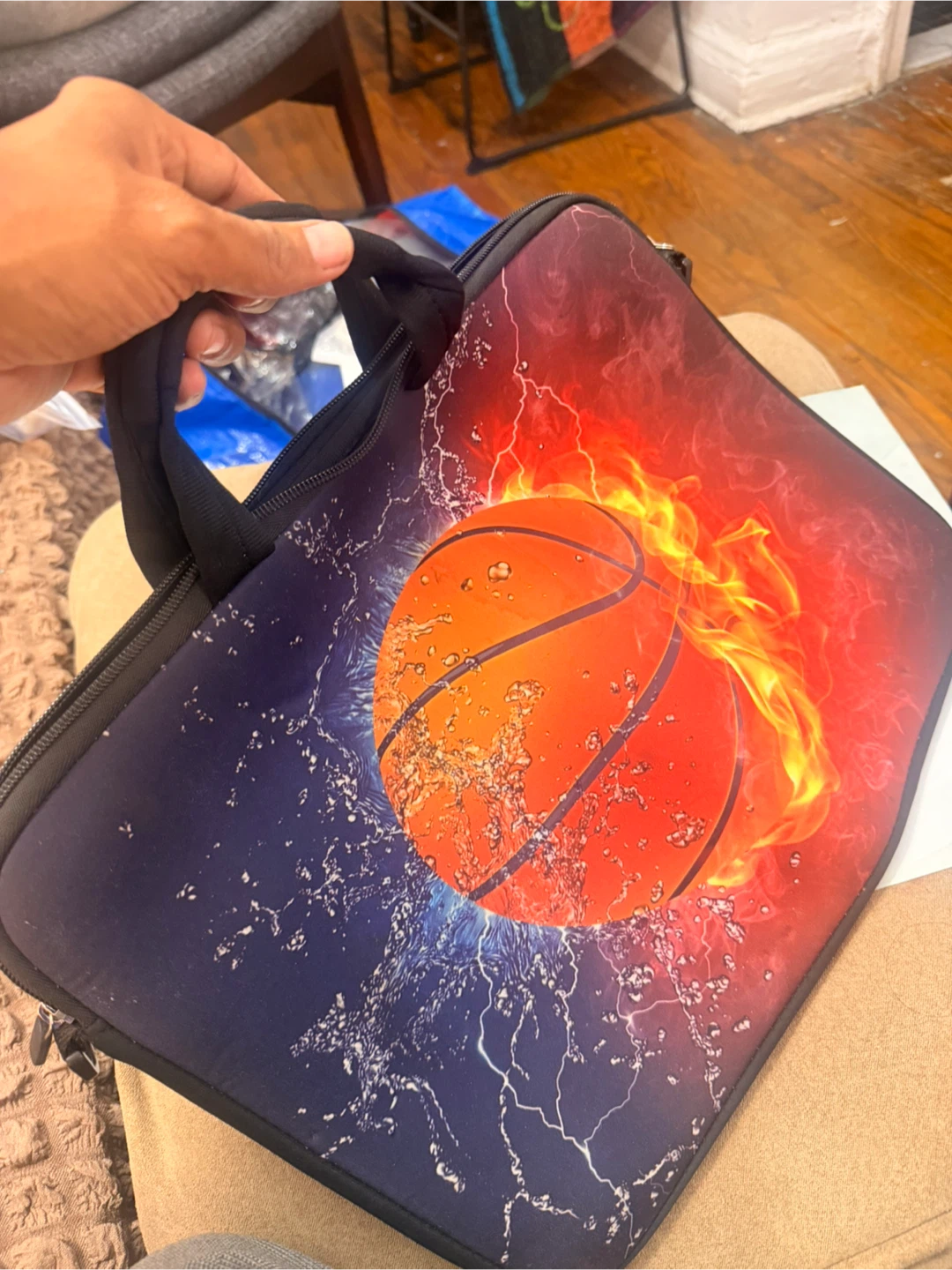 Richen Basketball Laptop Sleeve