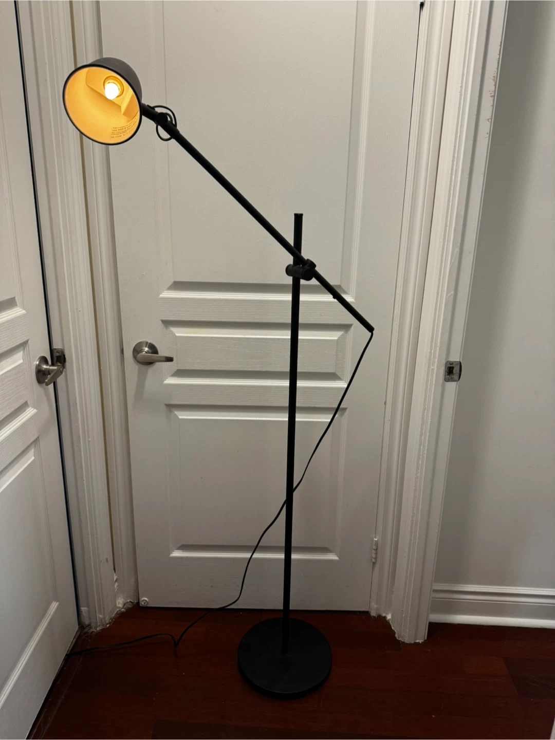 IKEA Skurup floor lamp black