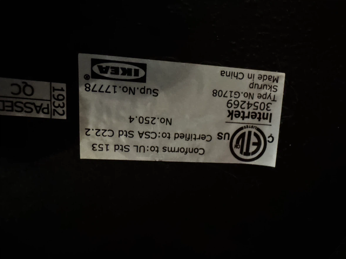 IKEA Skurup floor lamp black - photo 4