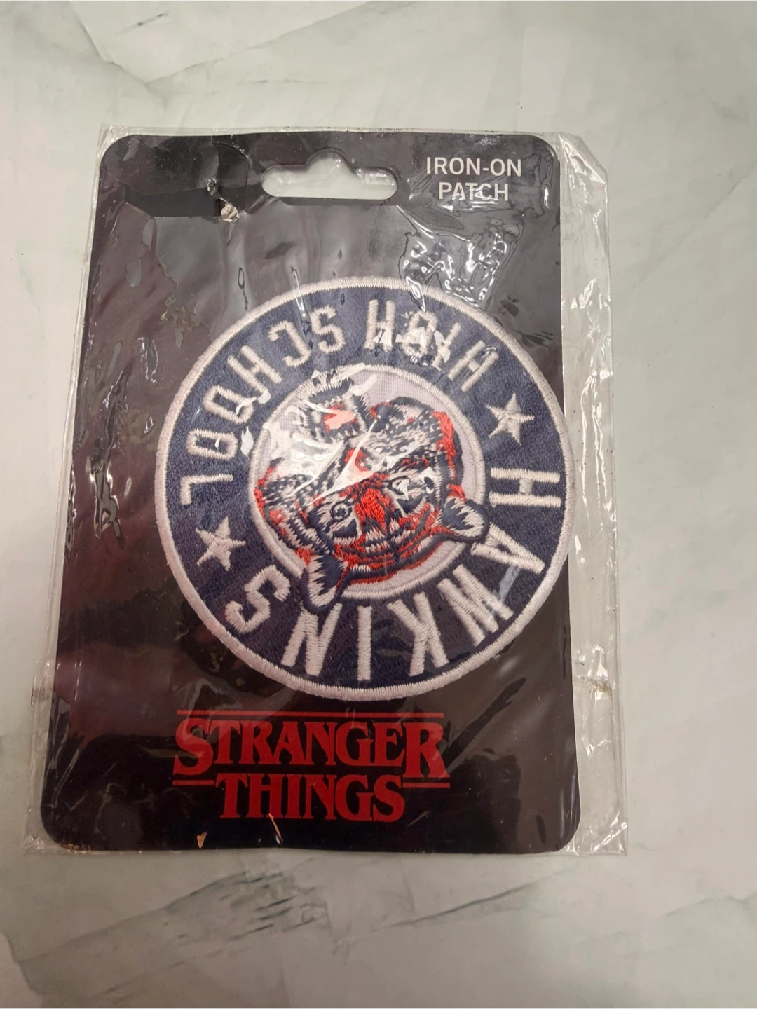 Stranger Things Hawkins High School Iron-On Patch