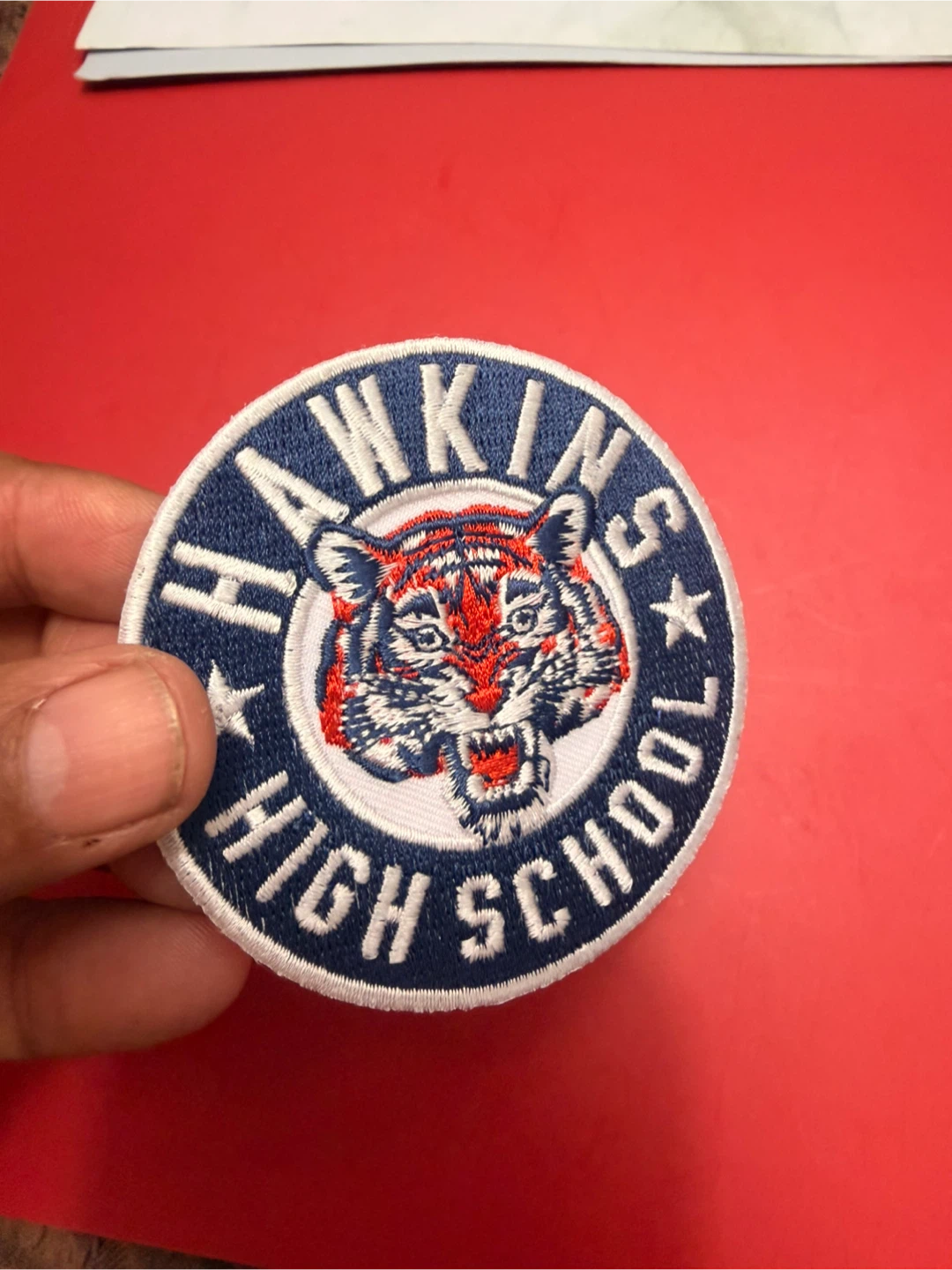 Stranger Things Hawkins High School Iron-On Patch - photo 2