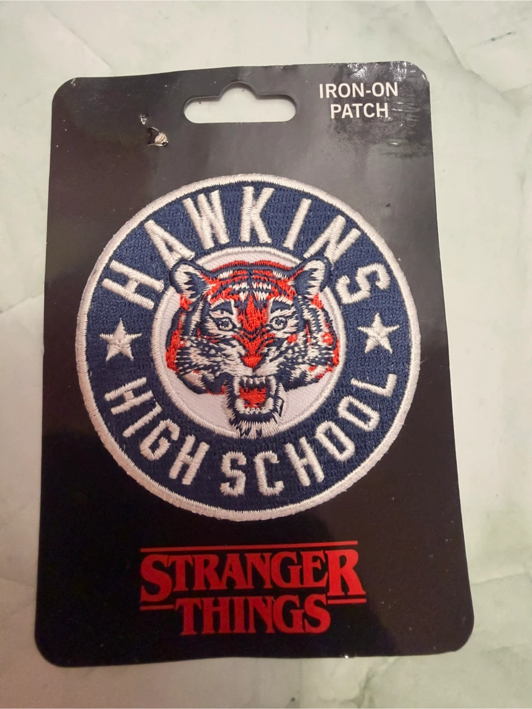 Stranger Things Hawkins High School Iron-On Patch - photo 4