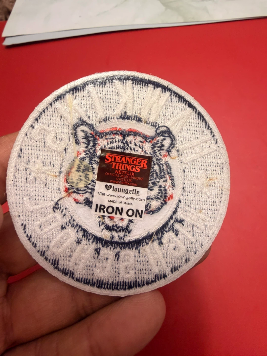 Stranger Things Hawkins High School Iron-On Patch - photo 5