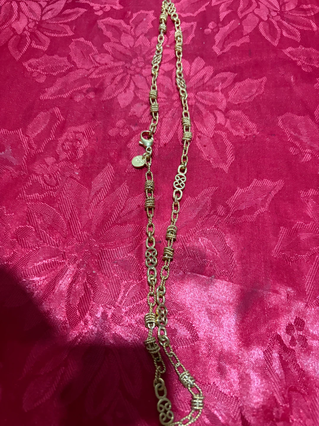 Bronzoro Italy Gold-Tone Chain Necklace