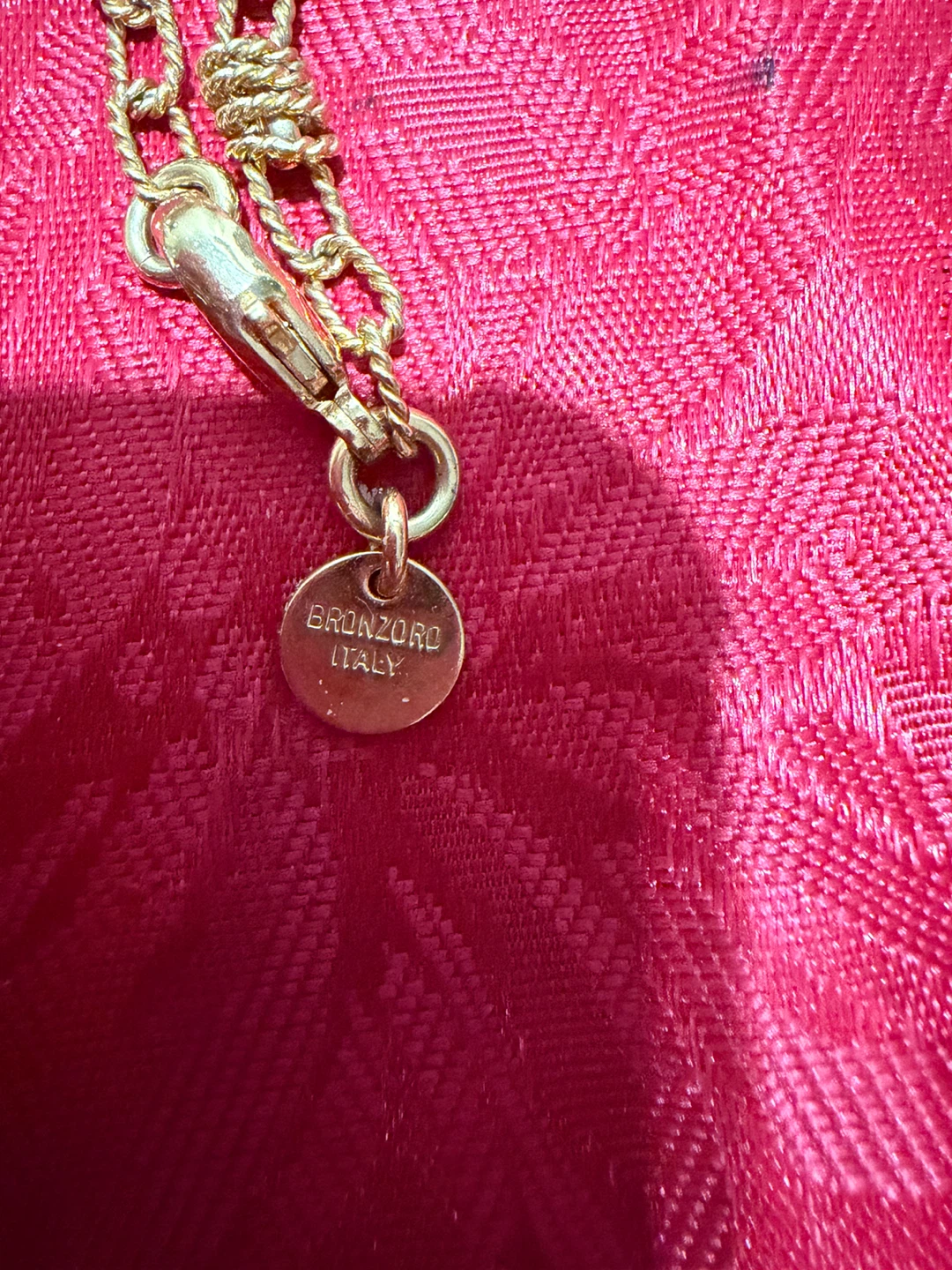 Bronzoro Italy Gold-Tone Chain Necklace - photo 3