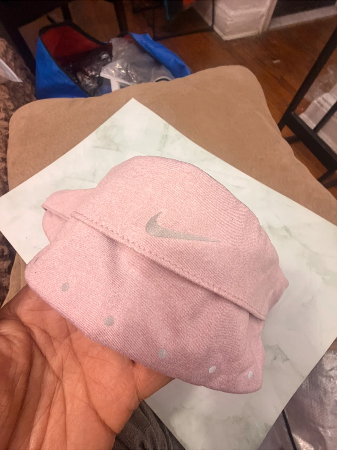 Nike Pink Running Waist Belt