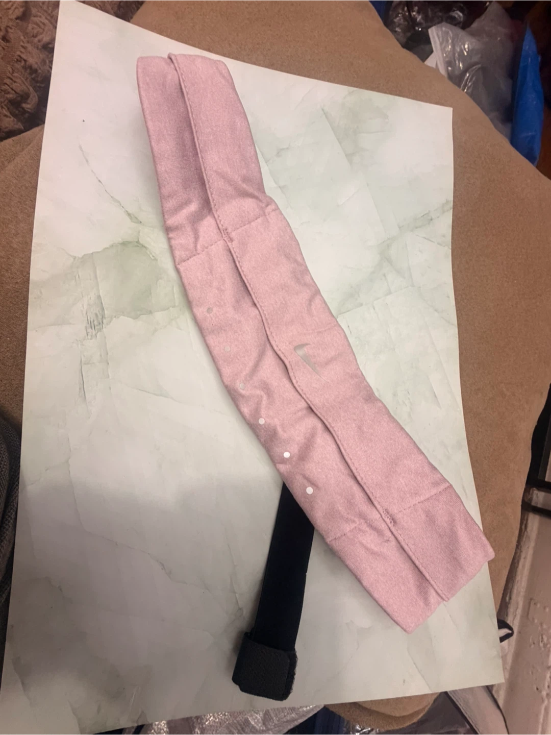 Nike Pink Running Waist Belt - photo 2
