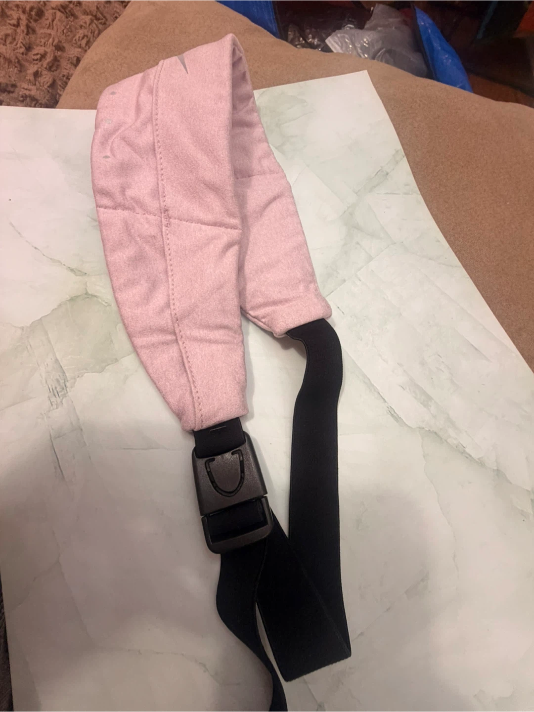 Nike Pink Running Waist Belt - photo 3