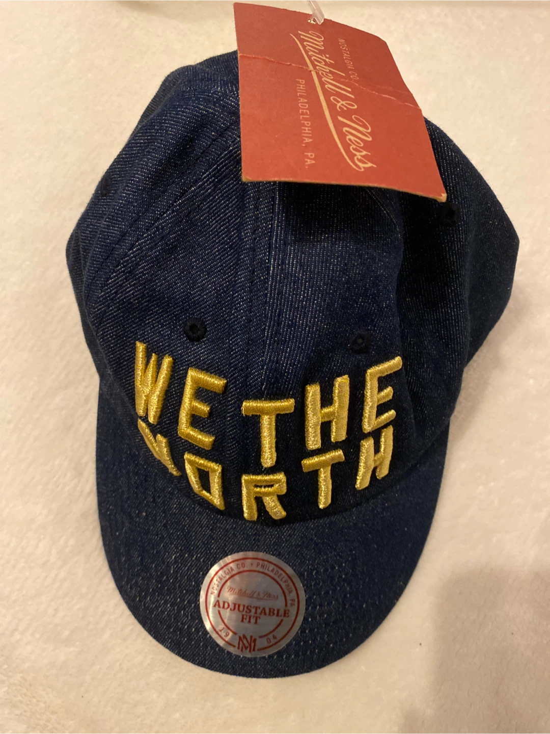 NEW Mitchell & Ness We The North Denim Cap