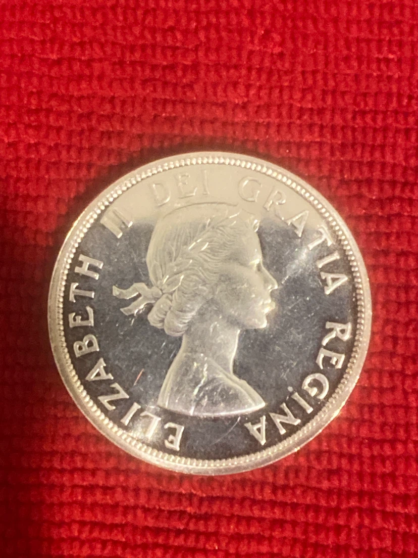 1963 Canadian Voyageur Silver Dollar - photo 2