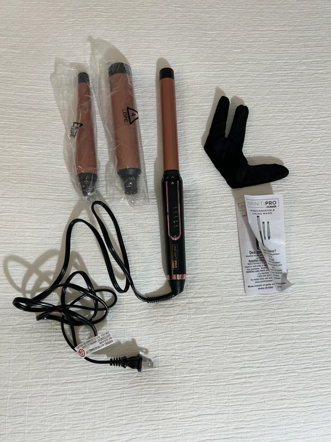 Conair InfinitiPro Interchangeable Curling Wand C8700NC