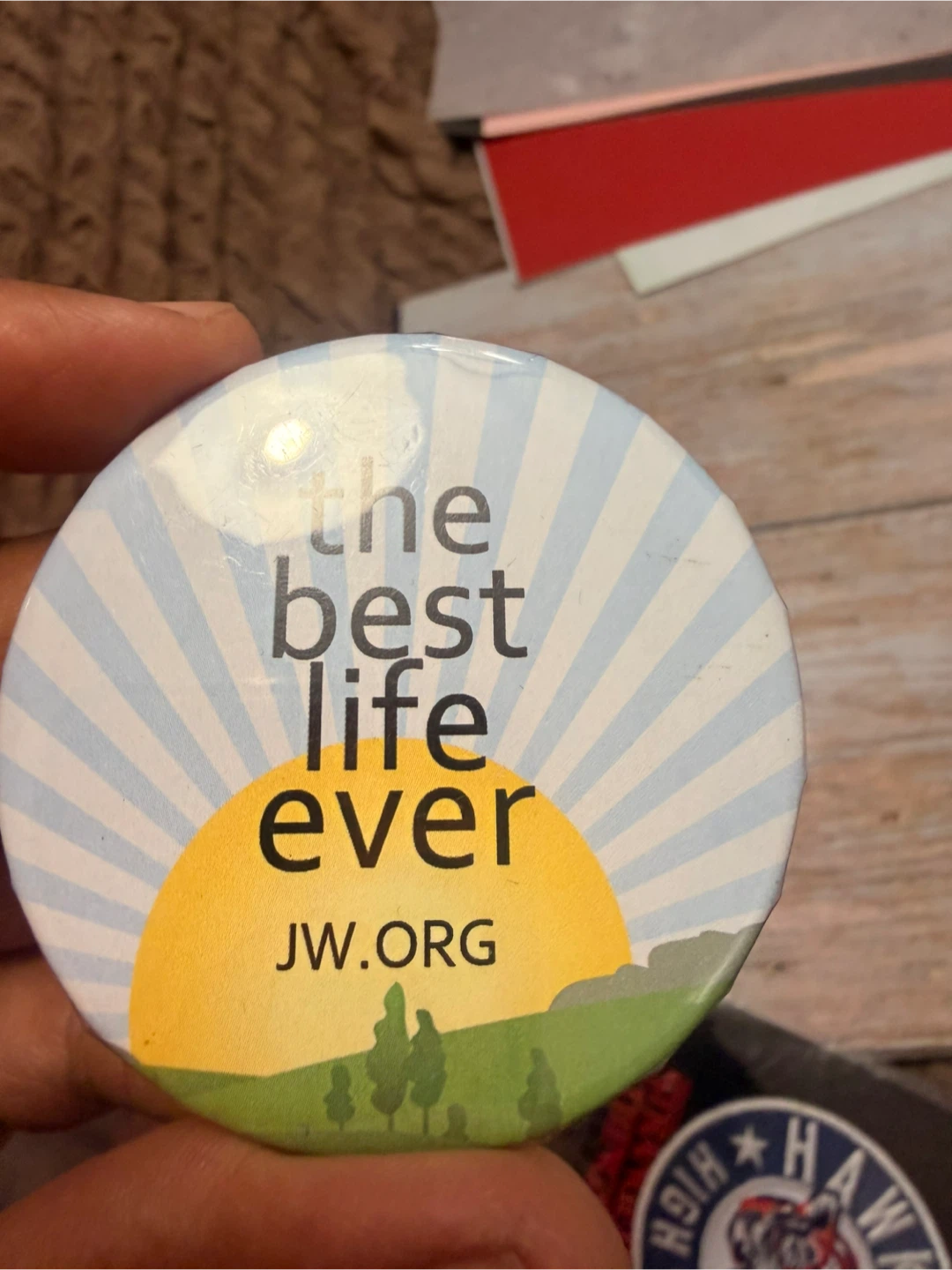 The Best Life Ever Pinback Button - photo 2