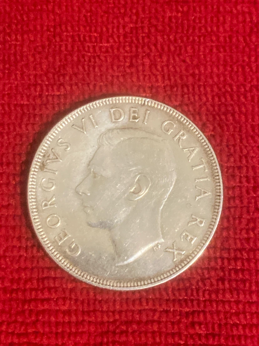 1951 Canadian Silver Dollar - photo 2