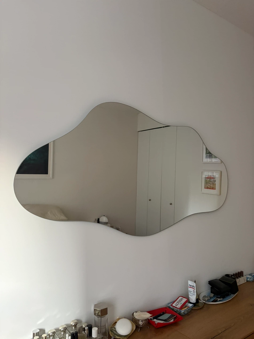 Organic Shaped Wall Mirror