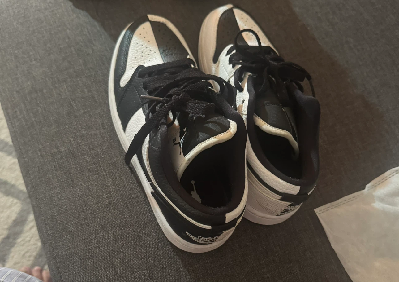 Air Jordan 1 Low Black and White