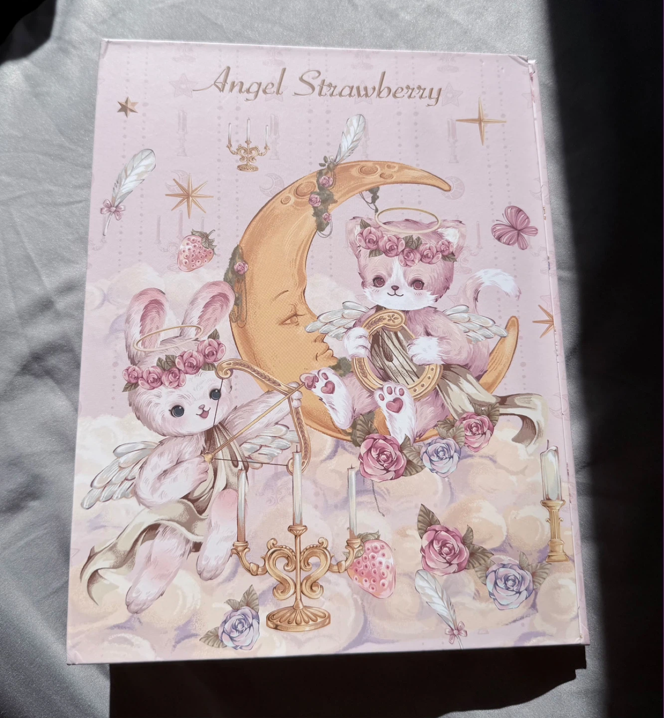 A5 Binder with 80 Cute Decorative Papers set