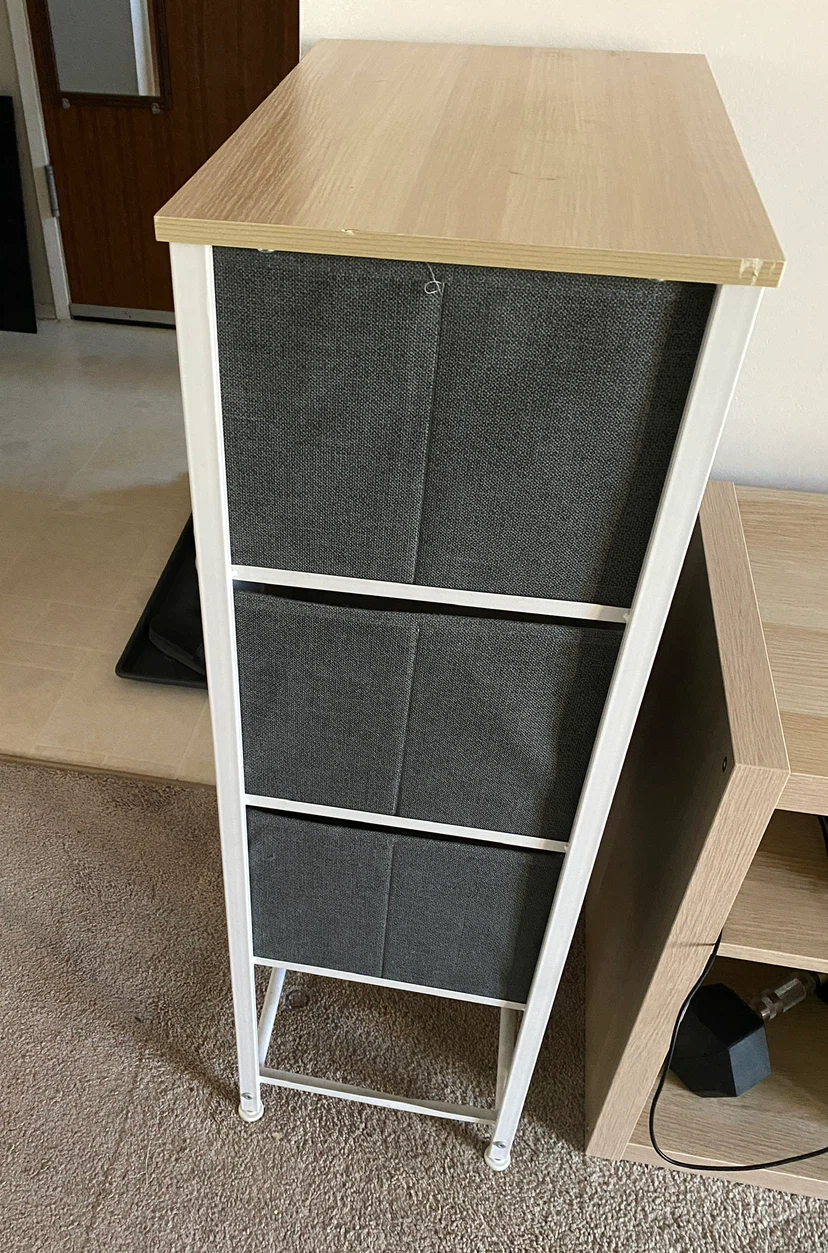 Office chair and fabric drawers - photo 3