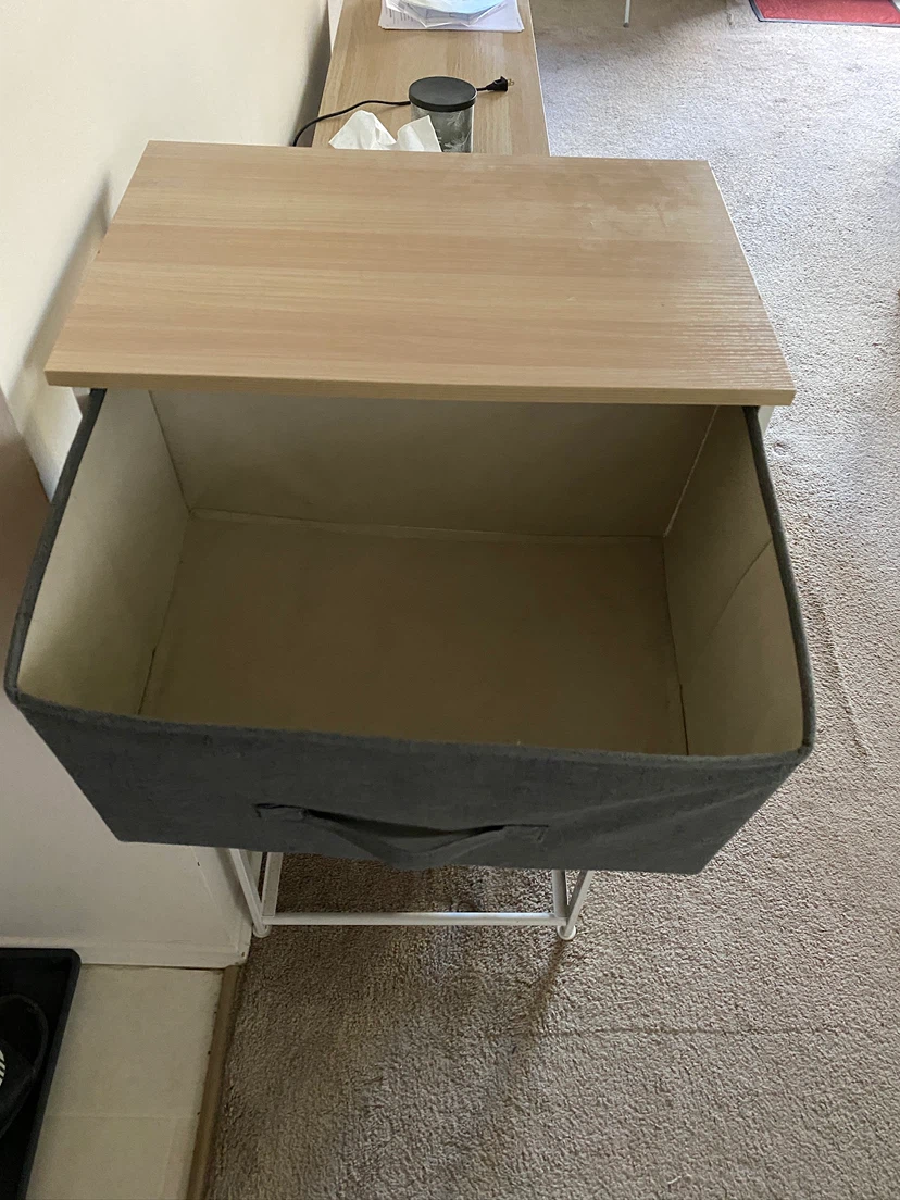 Office chair and fabric drawers - photo 4