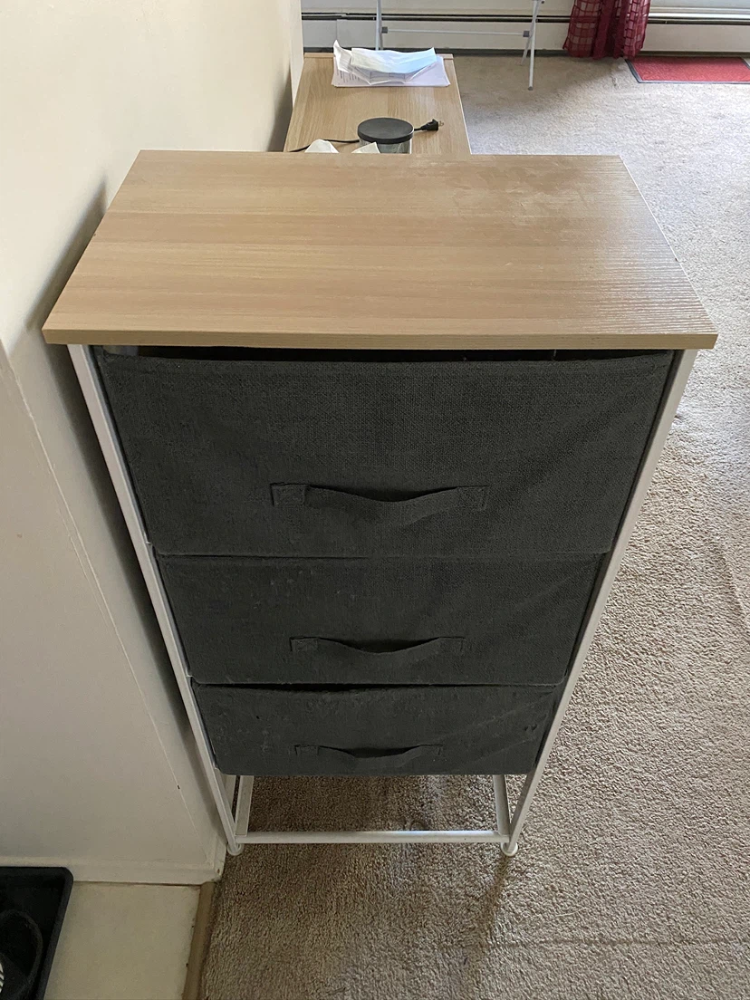 Office chair and fabric drawers - photo 5
