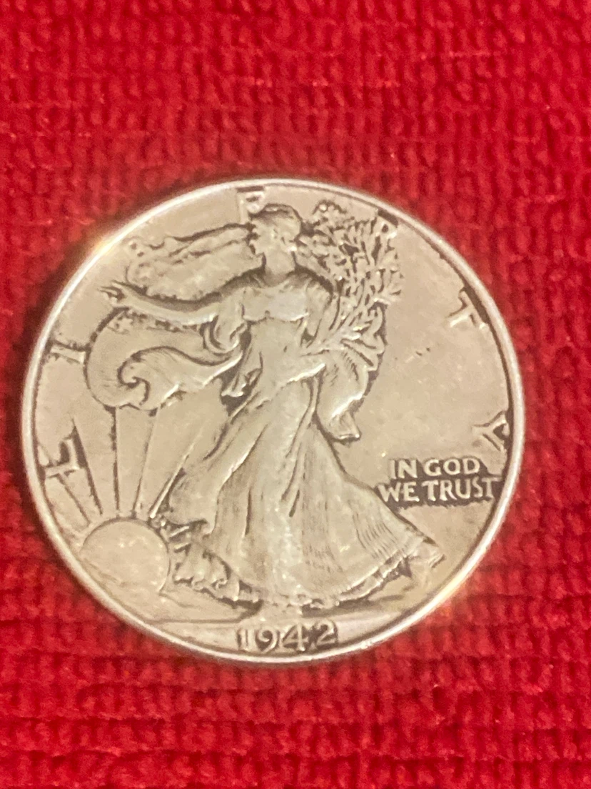 1942 Walking Liberty Half Dollar - photo 2