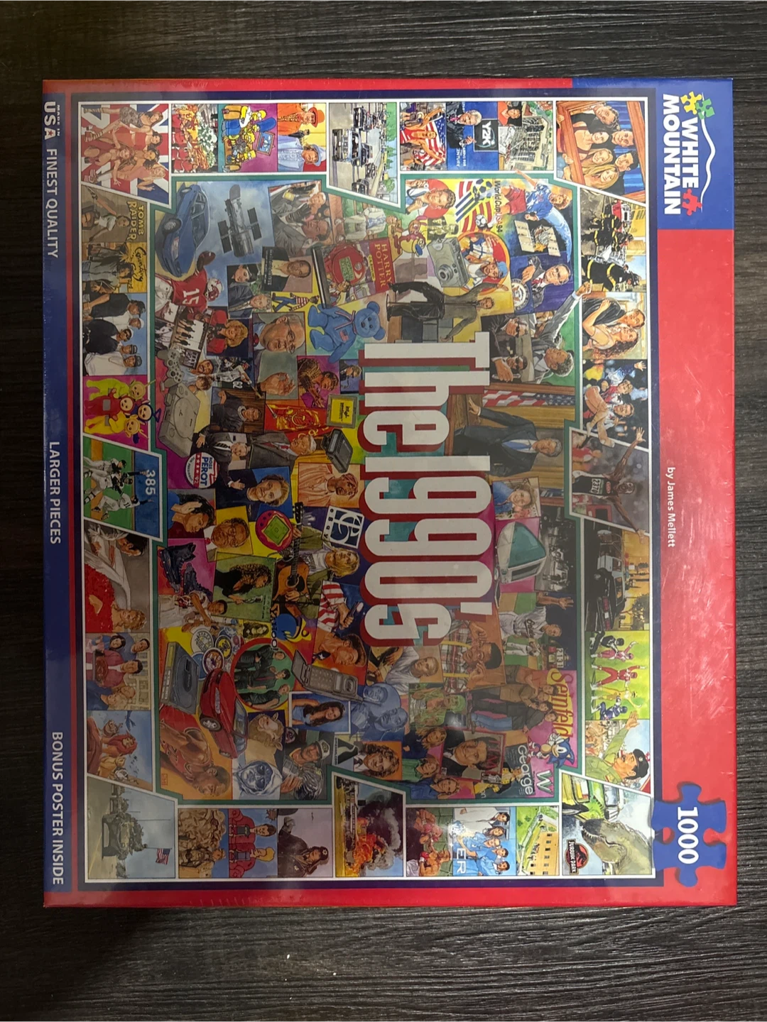 The 1990s 1000 Piece Jigsaw Puzzle