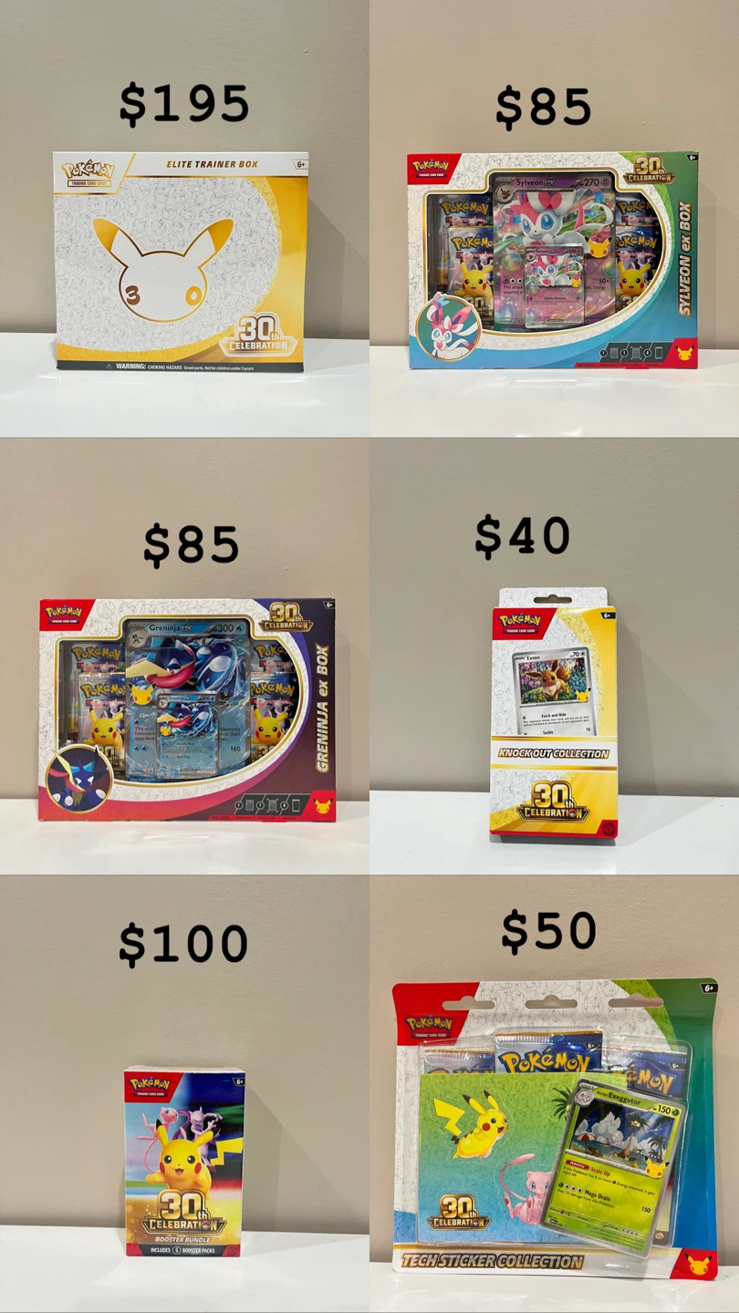 Pokemon 30th Anniversary and Ascended Heroes