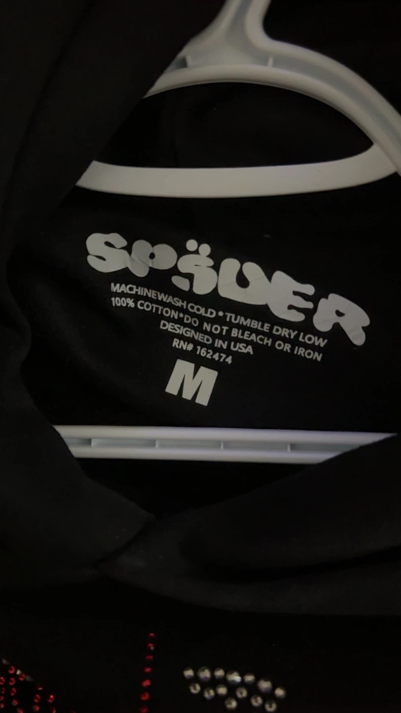 spider hoodie size m - photo 2
