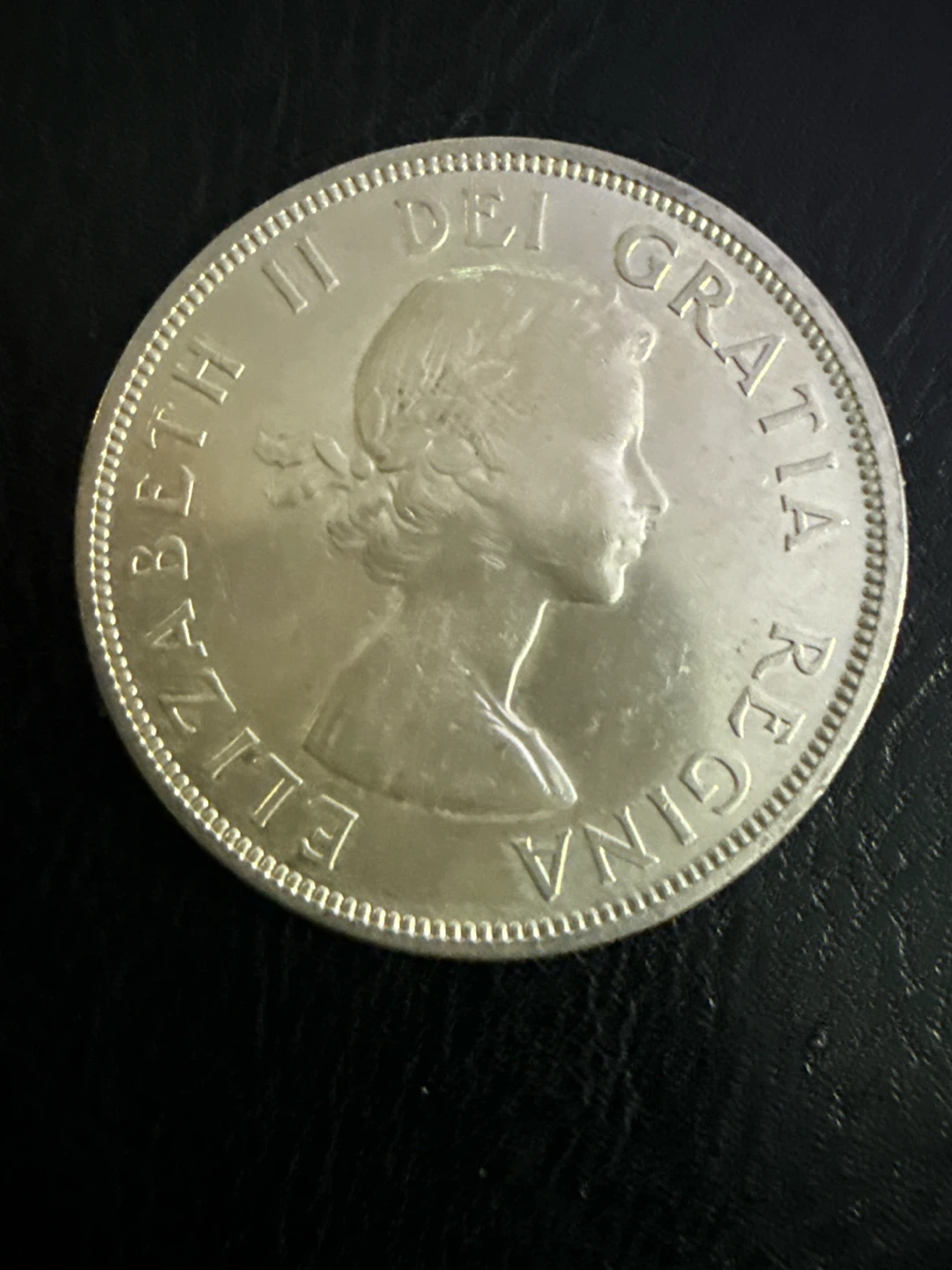 1957 Canadian Silver Dollar Coin