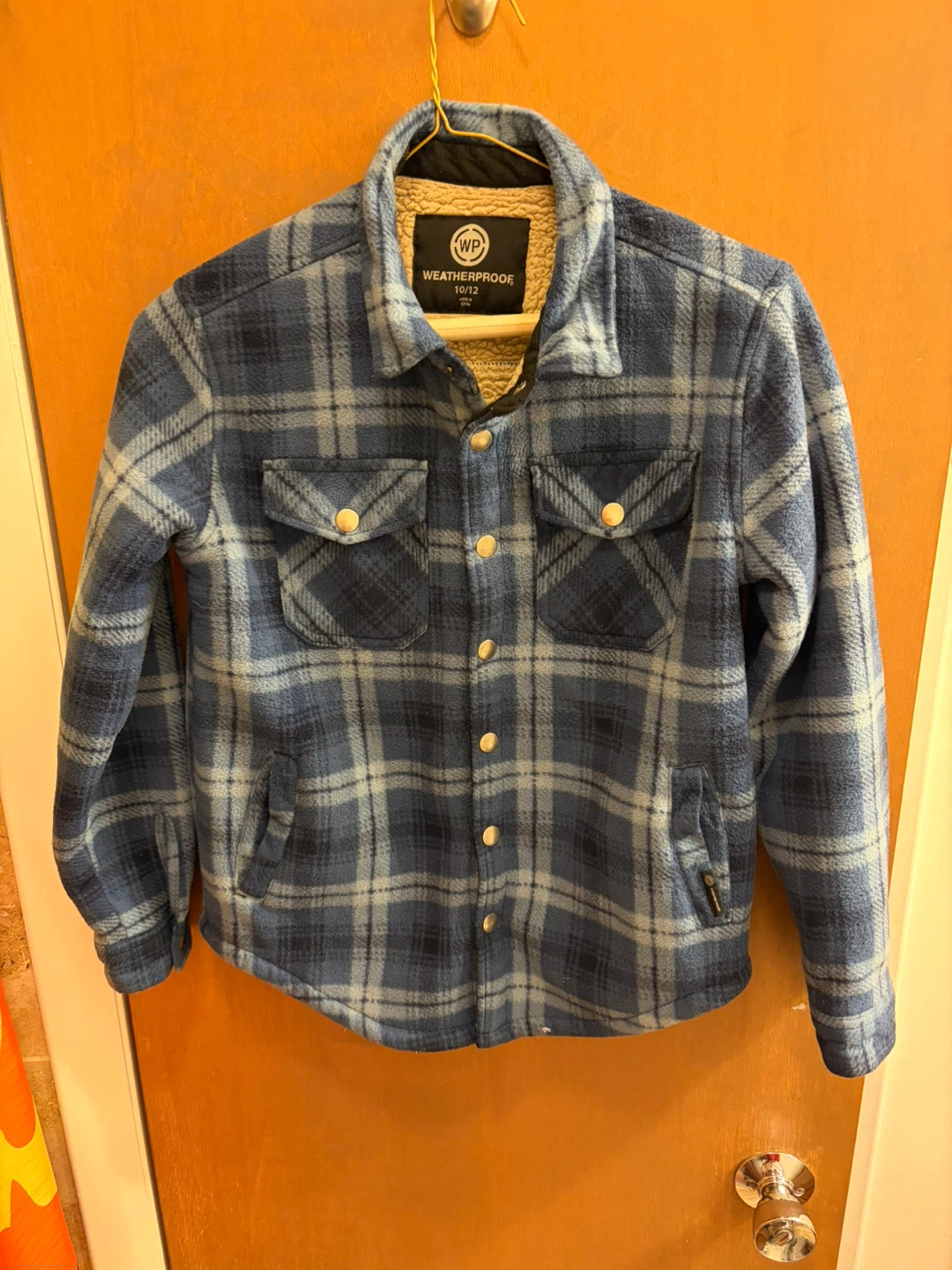 Weatherproof Kids Plaid Fleece Jacket