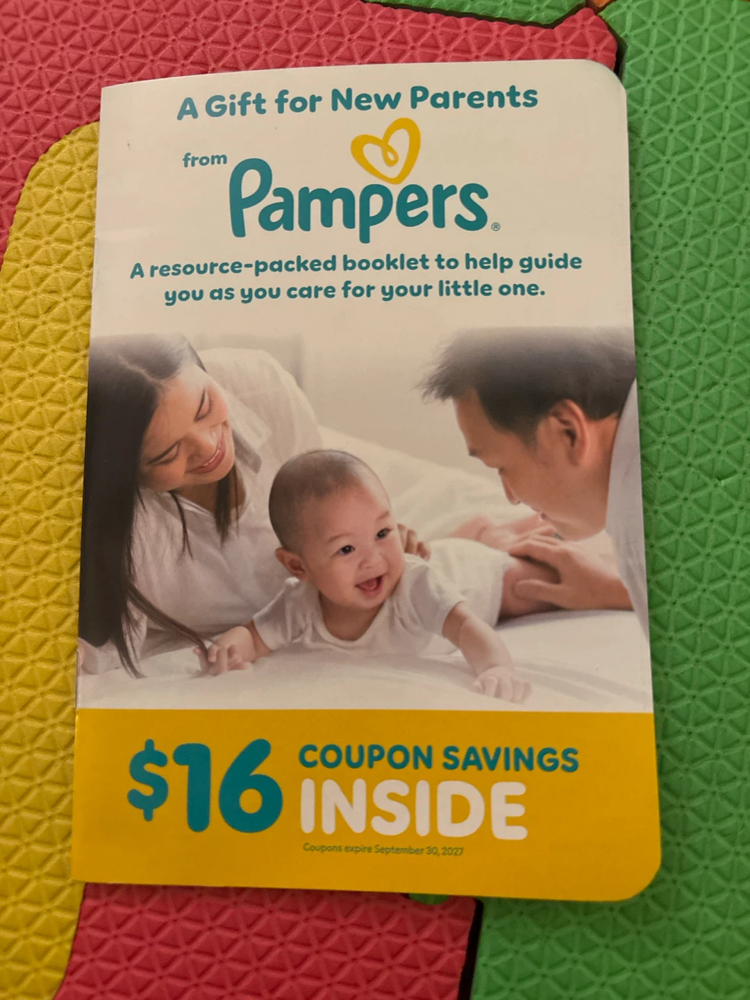 Free Pampers Resource Booklet with Savings