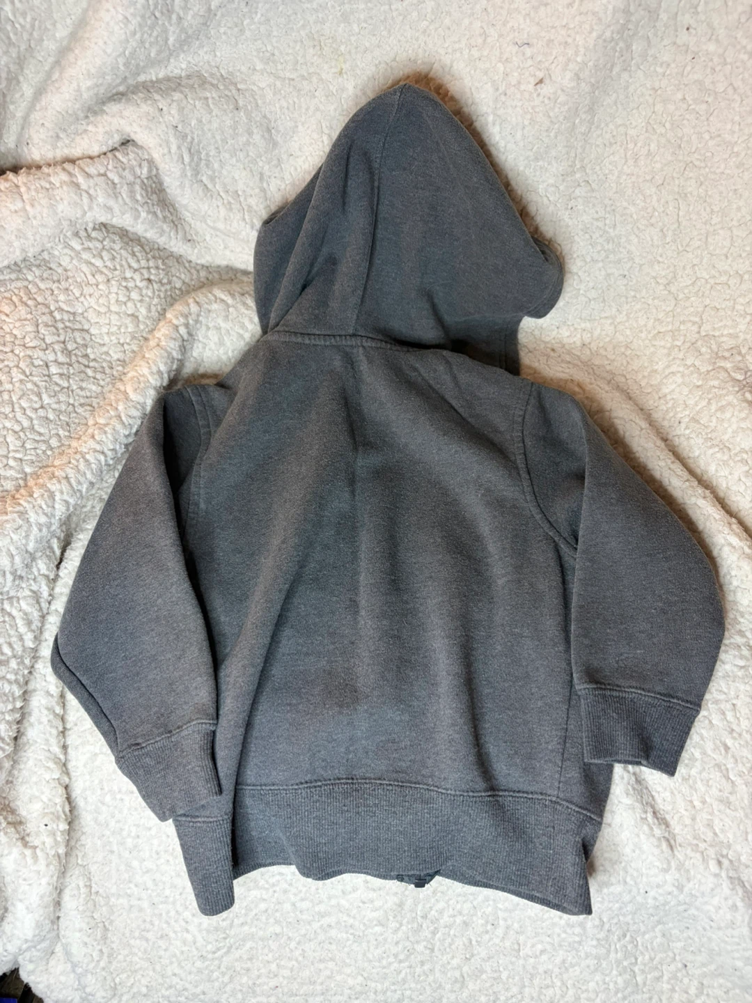 Champion Gray Zip-Up Hoodie Size 4 - photo 2