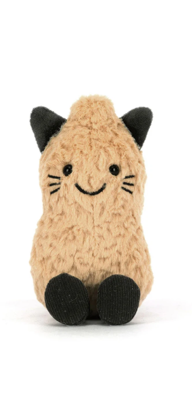 NEW! Jellycat Amuseables Peanut Cat Plush Toy!