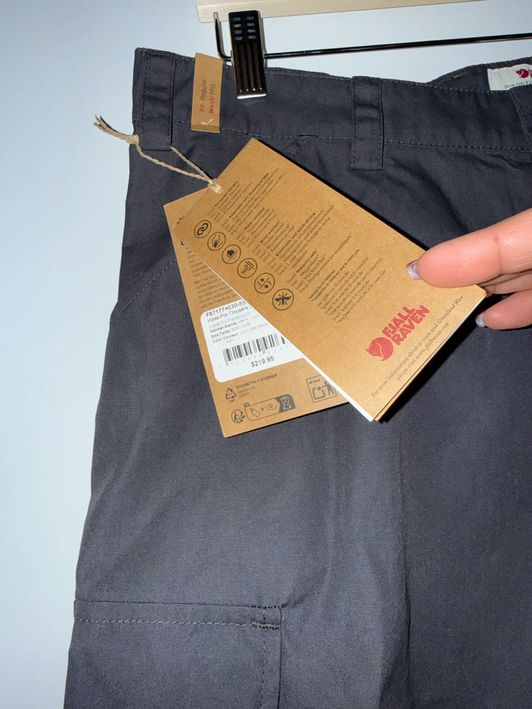 Fjallraven VIDDA PRO TROUSERS - Size 34” Men’s - NEW - photo 3
