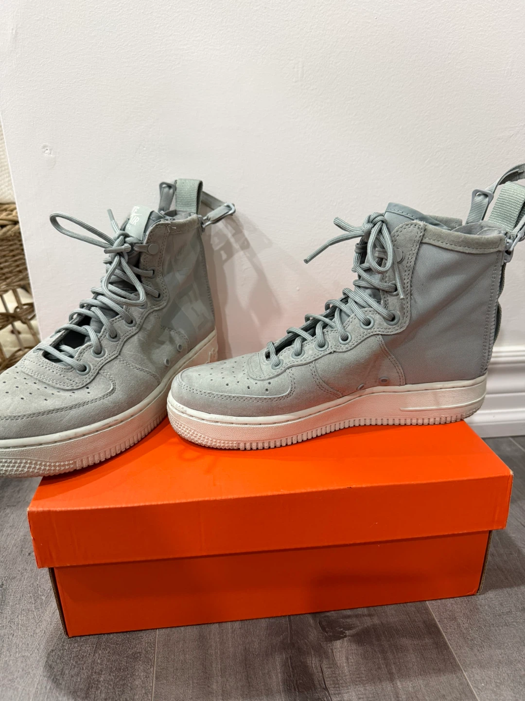 Nike Air Force 1 Special Field Boot Light Grey - photo 3