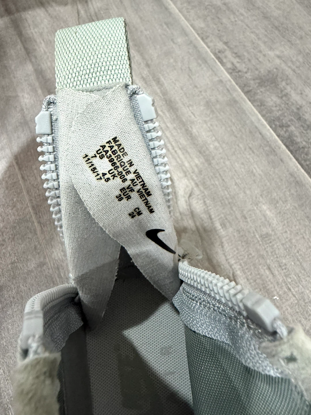 Nike Air Force 1 Special Field Boot Light Grey - photo 4