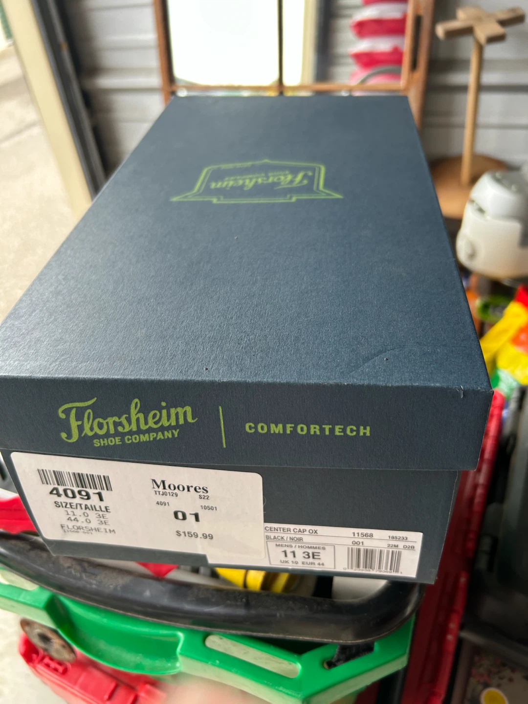 Florsheim Comfortech Cap Toe Oxford Shoes Size 11 3E