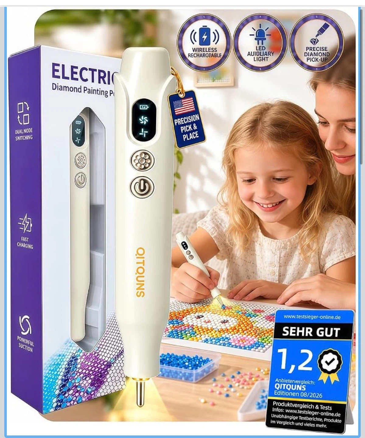 5.0 Generation Electric Diamond Painting Pen