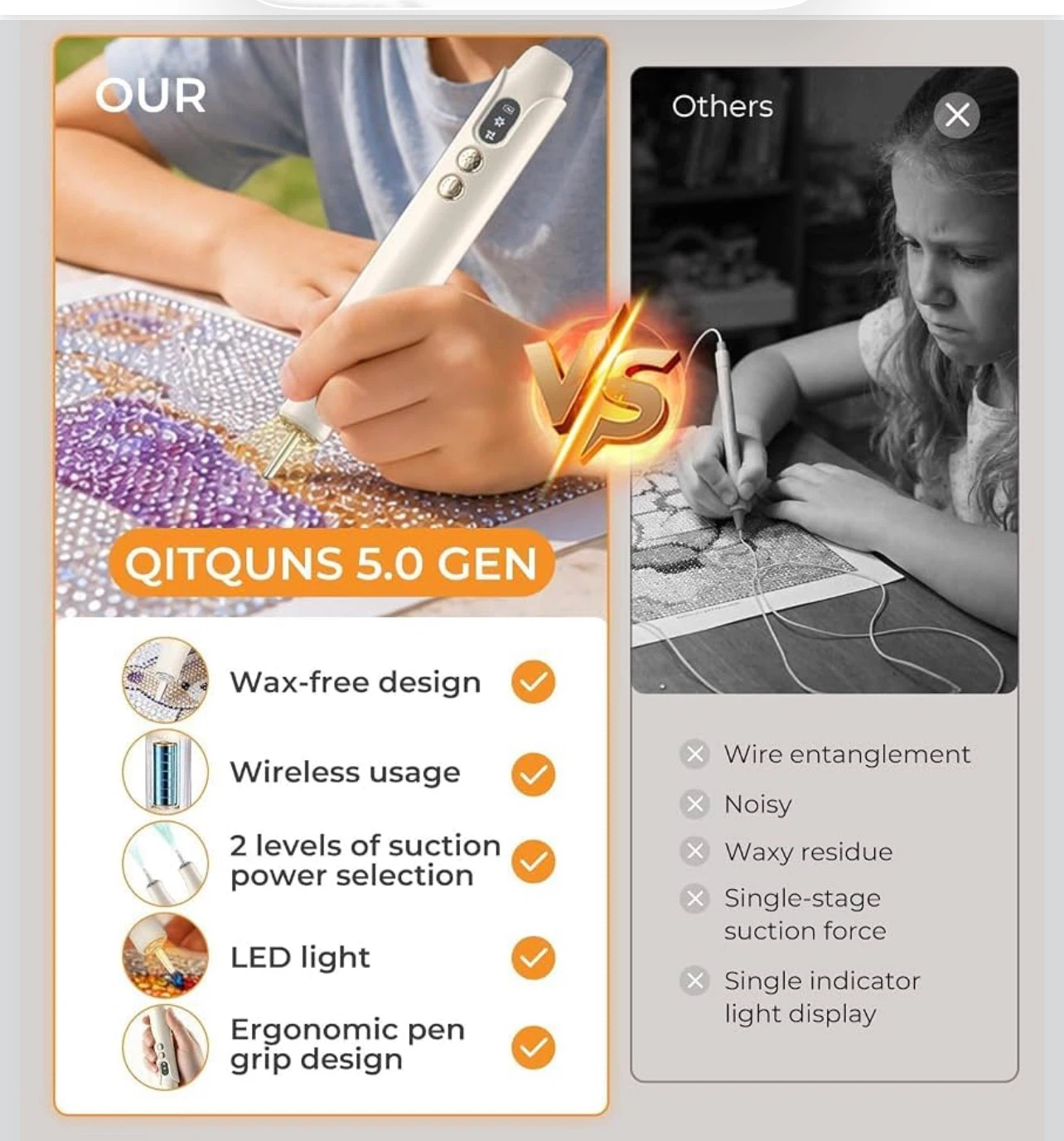 5.0 Generation Electric Diamond Painting Pen - photo 3