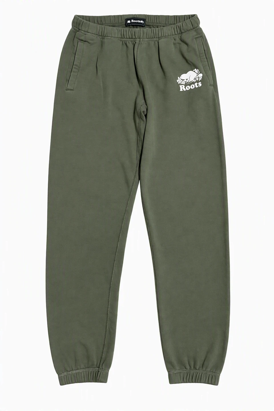 Roots Olive Sweatpants Women’s Medium