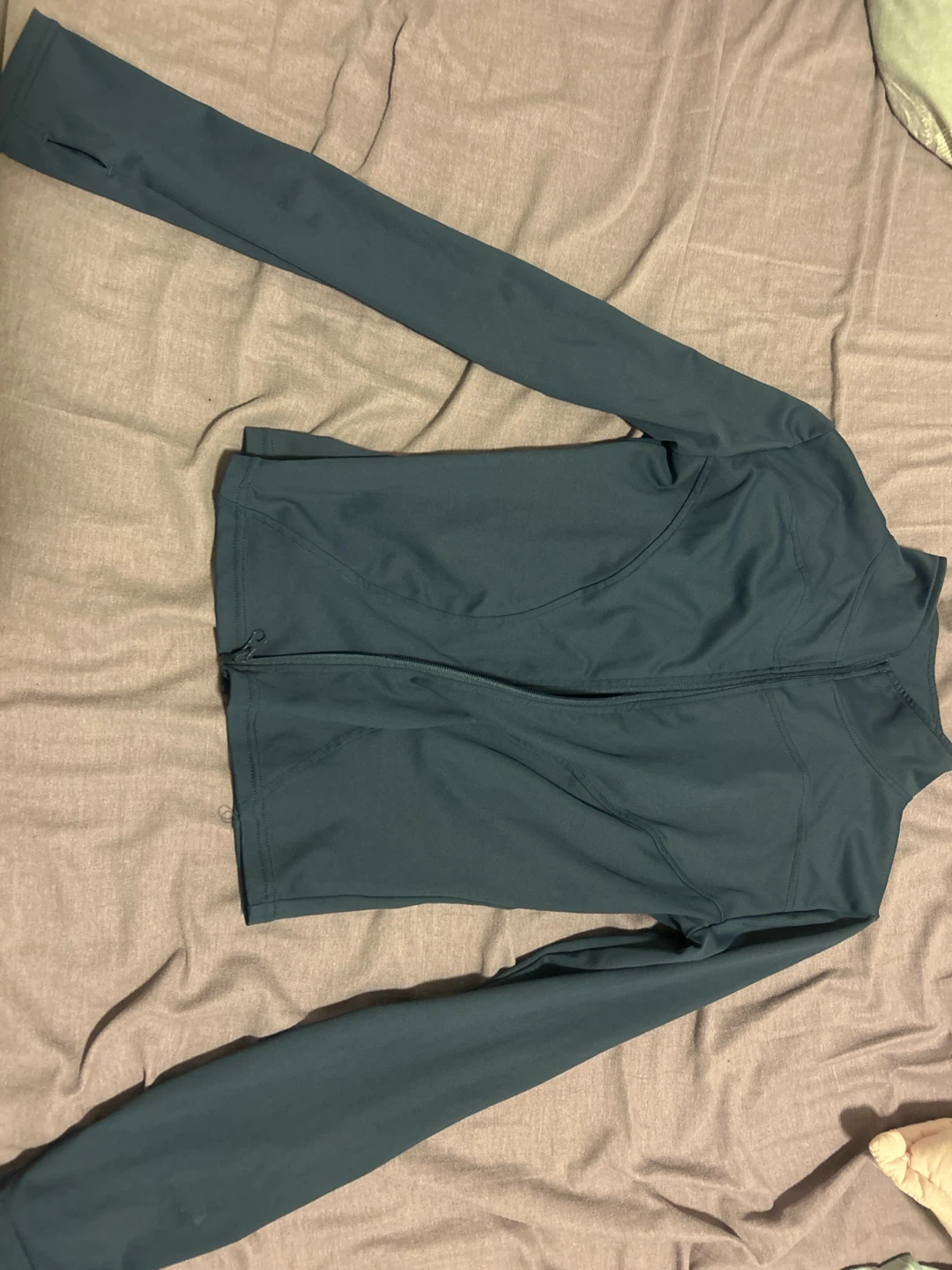 Blue Athletic Zip-Up Jacket - photo 2