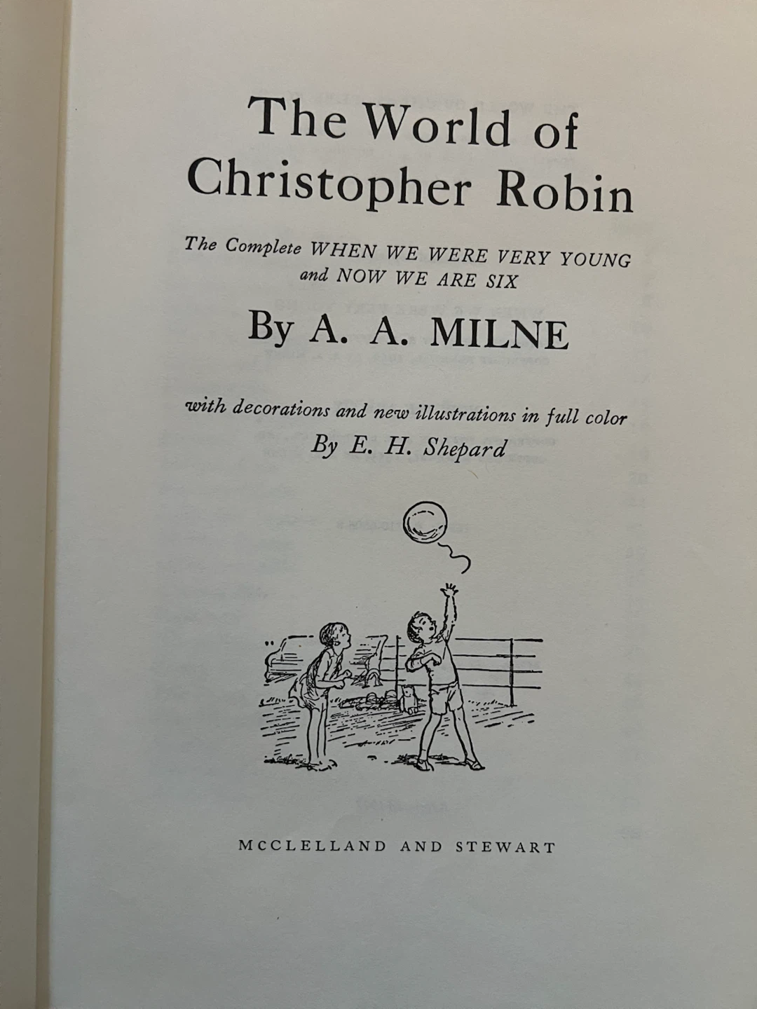 The World of Christopher Robin by A. A. Milne - photo 4