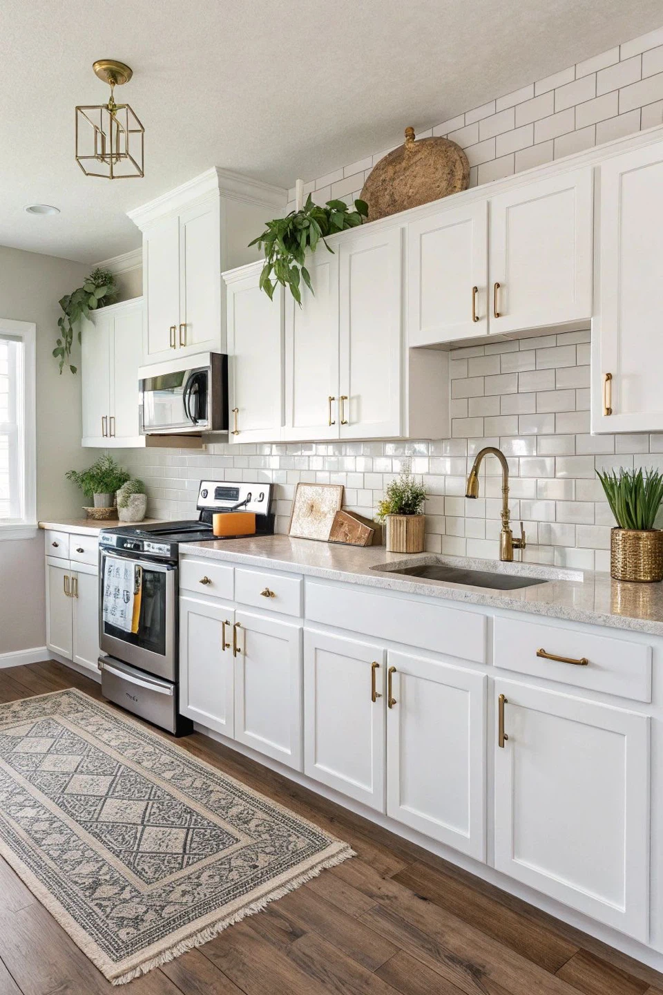 Kitchen cabinets painting - photo 2