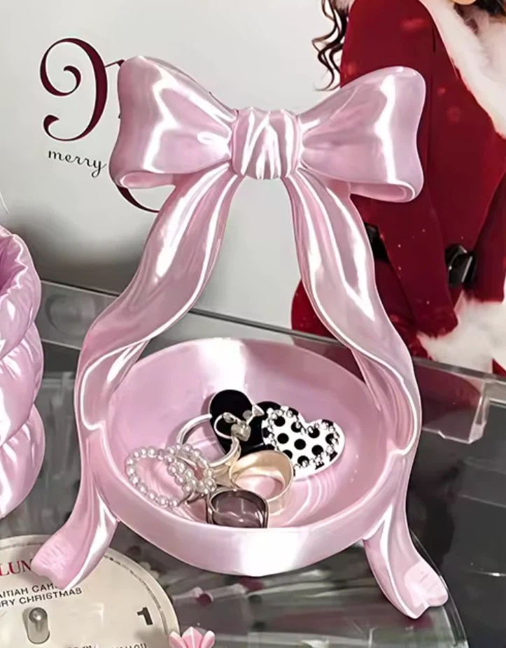 New Pink Bow Jewellery Dish - photo 3