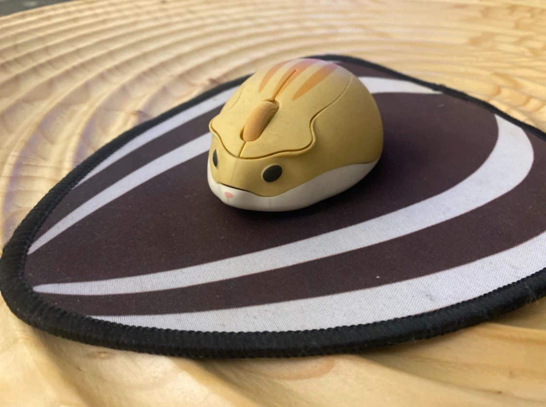 Hamster Shape Wireless Optical Mouse